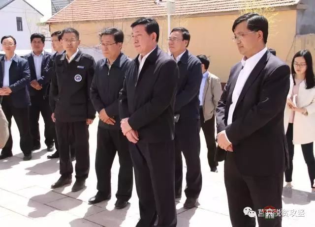 刘星泰来莒县调研基层党建和脱贫攻坚工作