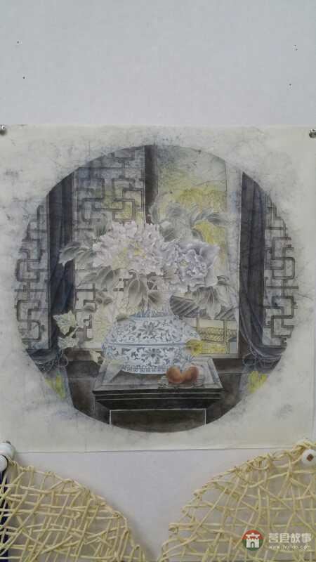 莒国文化源远流长，山东莒县美女画家李修英工笔画选